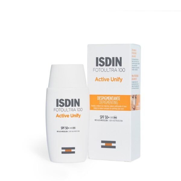 Foto Protector Ultra ISDIN Active Unify Fusion Fluid SPF 50+ - Imagen 3